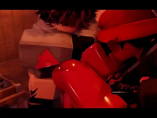 En la sauna follando con un par de amigos