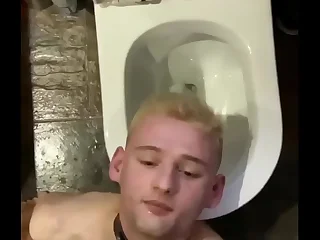 slave boy on duty piss