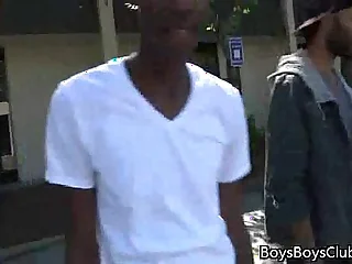 Well-pleased Interracial Hardcore Sex Video from BlacksOnBoys 30